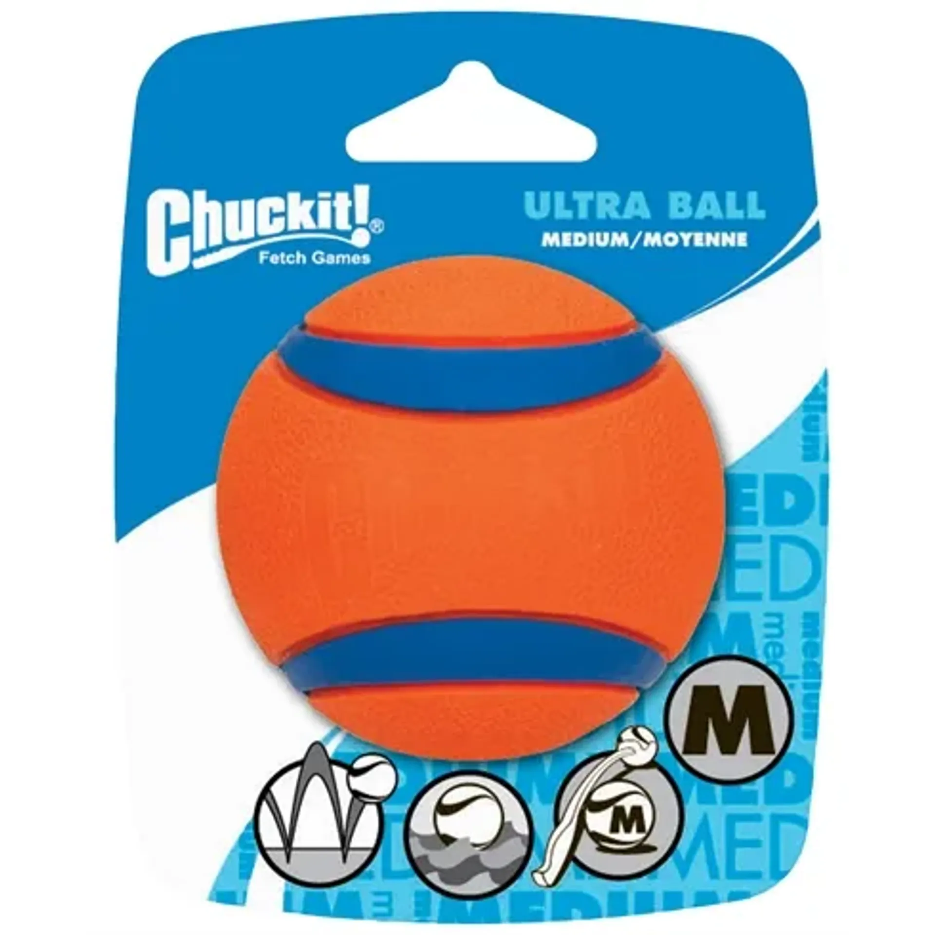 CHUCKIT ULTRA BAL MEDIUM 6,4 CM