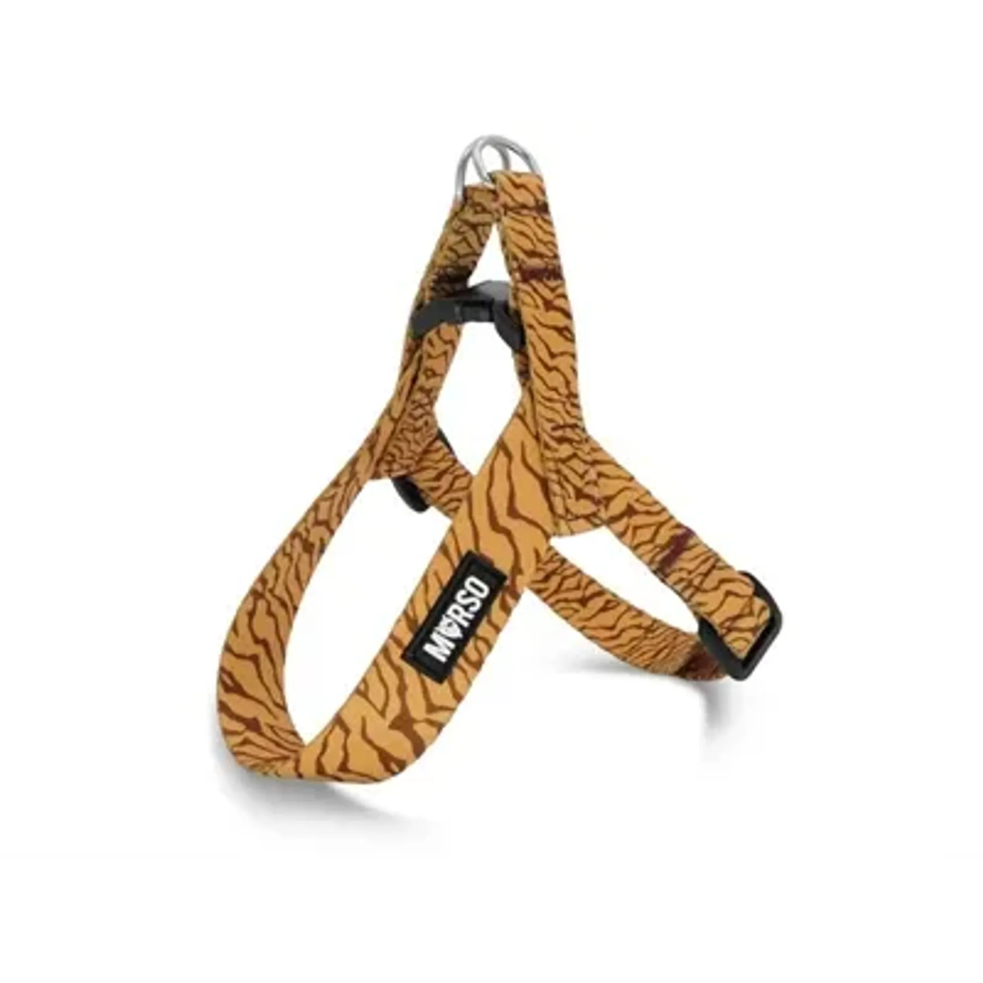 MORSO MINI HONDENTUIG VERSTELBAAR GERECYCLED JUNGLE DRUM ORANJE 24-32X1,5 CM