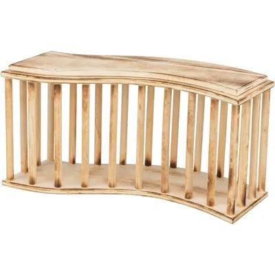 TRIXIE HOOIRUIF MET DEKSEL HOUT GEVLAMD 37X13X19 CM TRIXIE HOOIRUIF MET DEKSEL HOUT GEVLAMD 37X13X19 CM