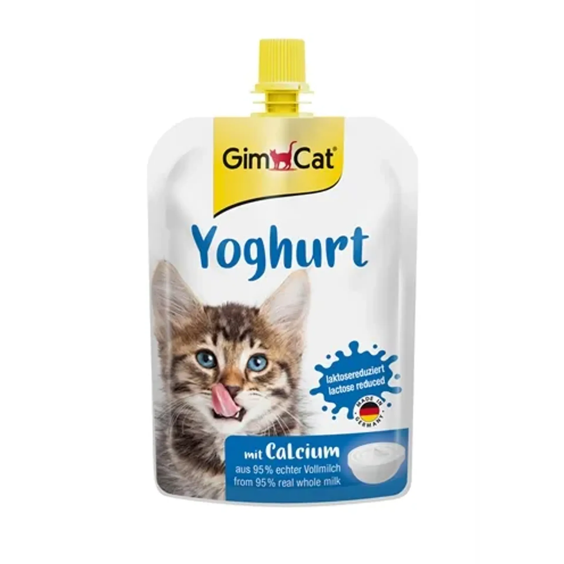 GIMCAT YOGHURT POUCH VOOR KATTEN 150 GR