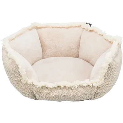 TRIXIE HONDENMAND BOHO HOEKIG BEIGE 50X50X18 CM TRIXIE HONDENMAND BOHO HOEKIG BEIGE 50X50X18 CM