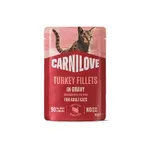 CARNILOVE POUCH TURKEY / VALERIAN IN GRAVY 24X85 GR CARNILOVE POUCH TURKEY / VALERIAN IN GRAVY 24X85 GR