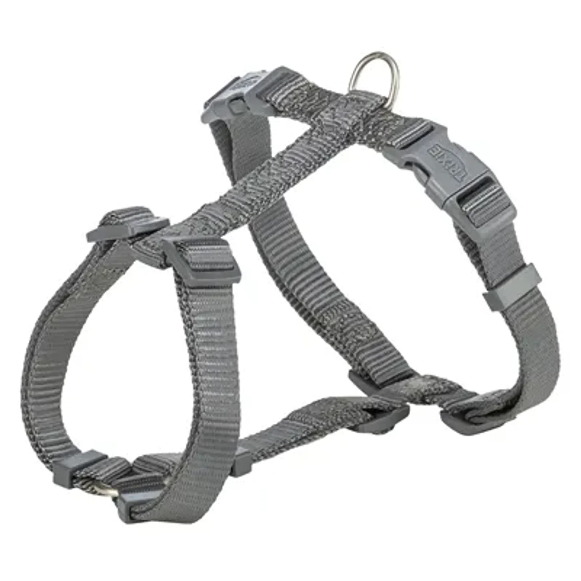TRIXIE HONDENTUIG PREMIUM H-TUIG GRIJS 52-75X2 CM
