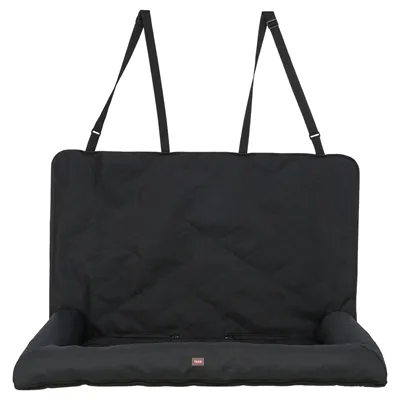 TRIXIE AUTOSTOEL KUSSEN DUBBEL ZWART 95X50X10 CM TRIXIE AUTOSTOEL KUSSEN DUBBEL ZWART 95X50X10 CM
