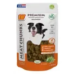 BF PETFOOD MEAT CHUNKS KIP EN ZALM 200 GR BF PETFOOD MEAT CHUNKS KIP EN ZALM 200 GR