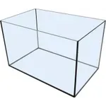 AQUARIUM MET ZWARTE KIT 45X28X28 CM AQUARIUM MET ZWARTE KIT 45X28X28 CM