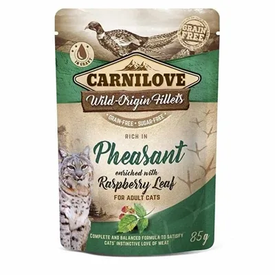 CARNILOVE POUCH PHEASANT 24X85 GR CARNILOVE POUCH PHEASANT 24X85 GR