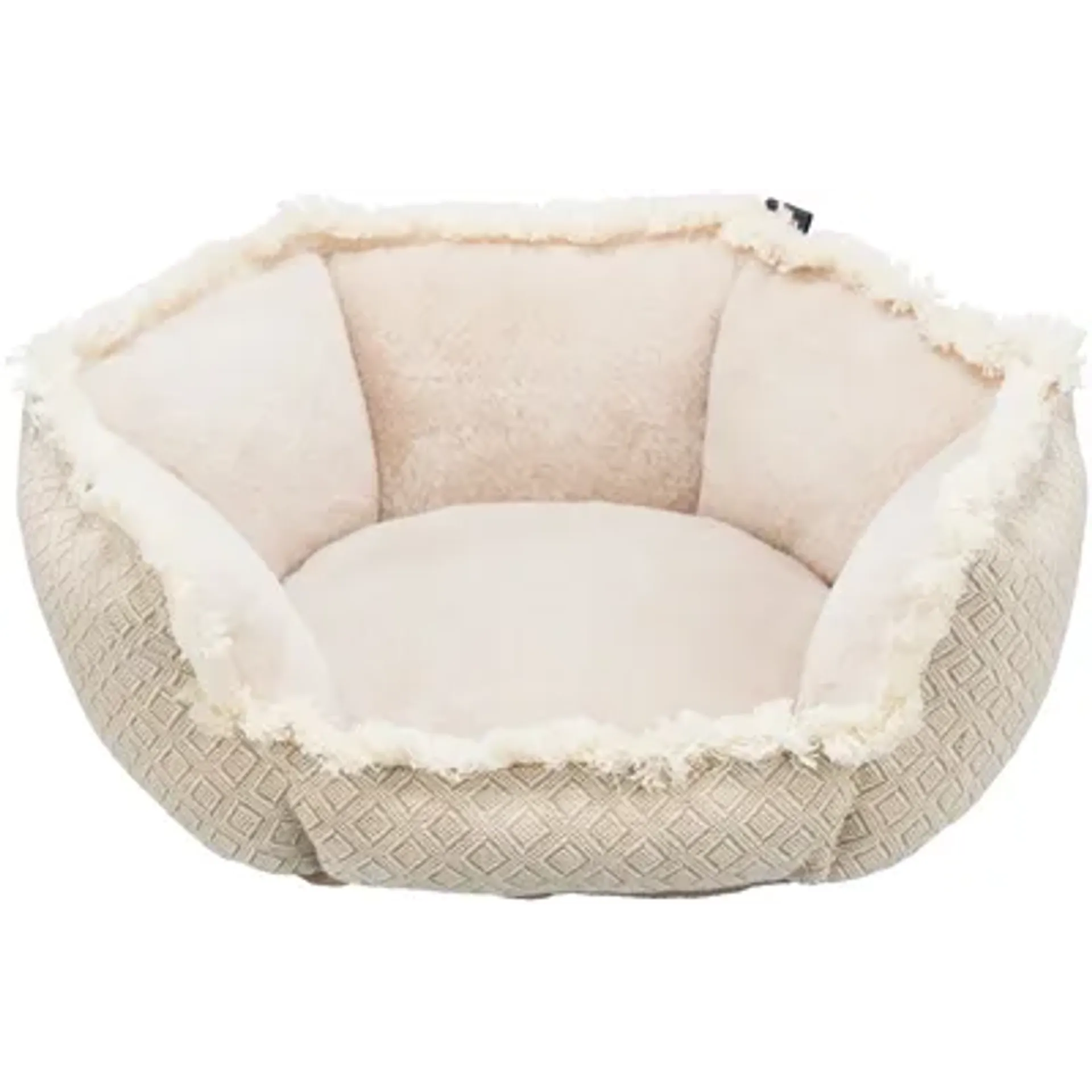 TRIXIE HONDENMAND BOHO HOEKIG BEIGE 65X65X19 CM