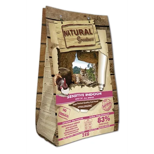 NATURAL GREATNESS SENSITIVE INDOOR 2 KG NATURAL GREATNESS SENSITIVE INDOOR 2 KG