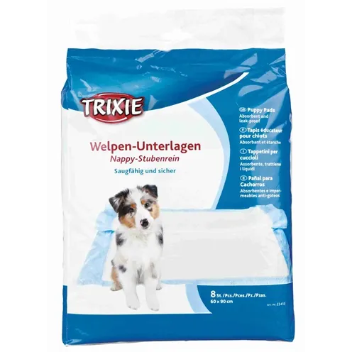 TRIXIE PUPPYPADS NAPPY 90X60 CM 8 ST TRIXIE PUPPYPADS NAPPY 90X60 CM 8 ST
