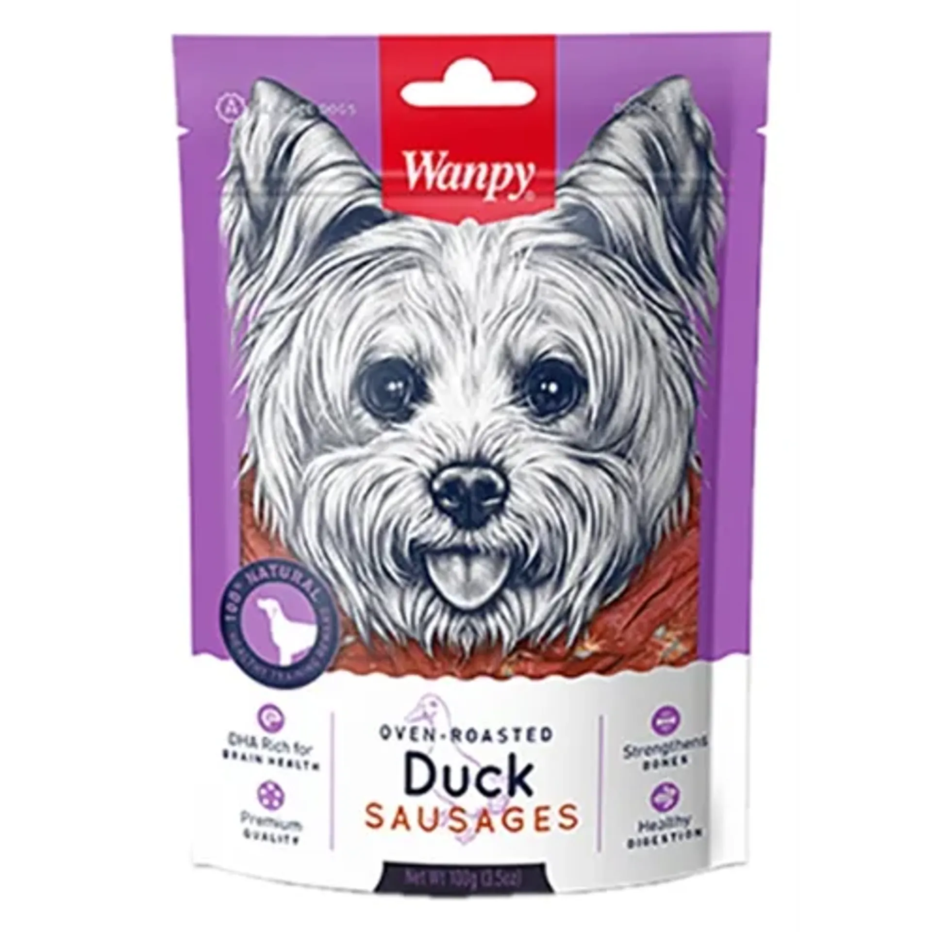 WANPY OVEN-ROASTED DUCK SAUSAGES 100 GR