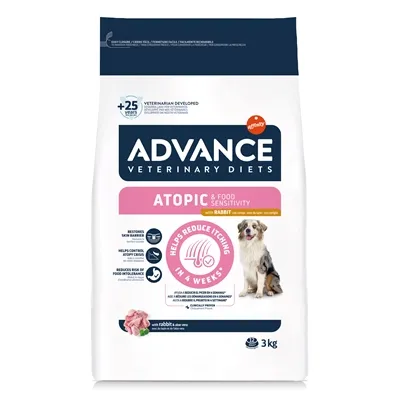 ADVANCE VETERINARY DIET DOG ATOPIC GEVOELIGE HUID GRAANVRIJ / DERMA 3 KG ADVANCE VETERINARY DIET DOG ATOPIC GEVOELIGE HUID GRAANVRIJ / DERMA 3 KG