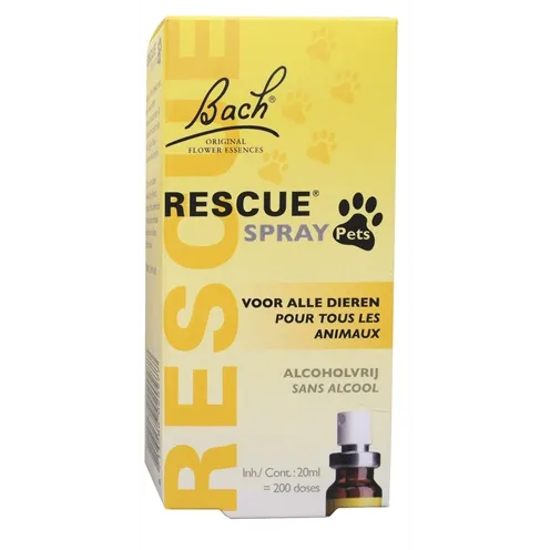BACH RESCUE SPRAY PETS 20 ML BACH RESCUE SPRAY PETS 20 ML