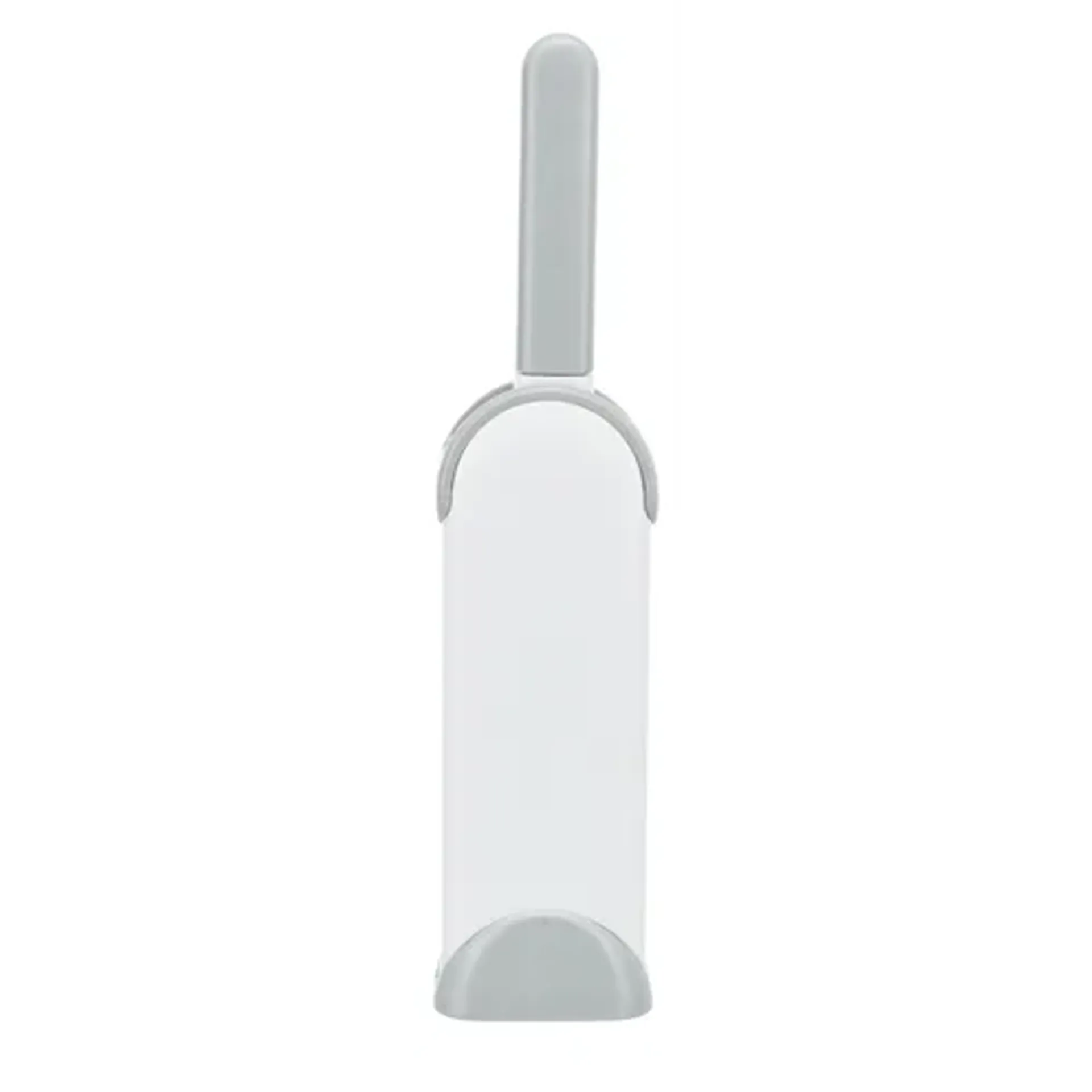 TRIXIE HARENPLUIZENBORSTEL MET REINIGINGSSTATION WIT / GRIJS 33 CM