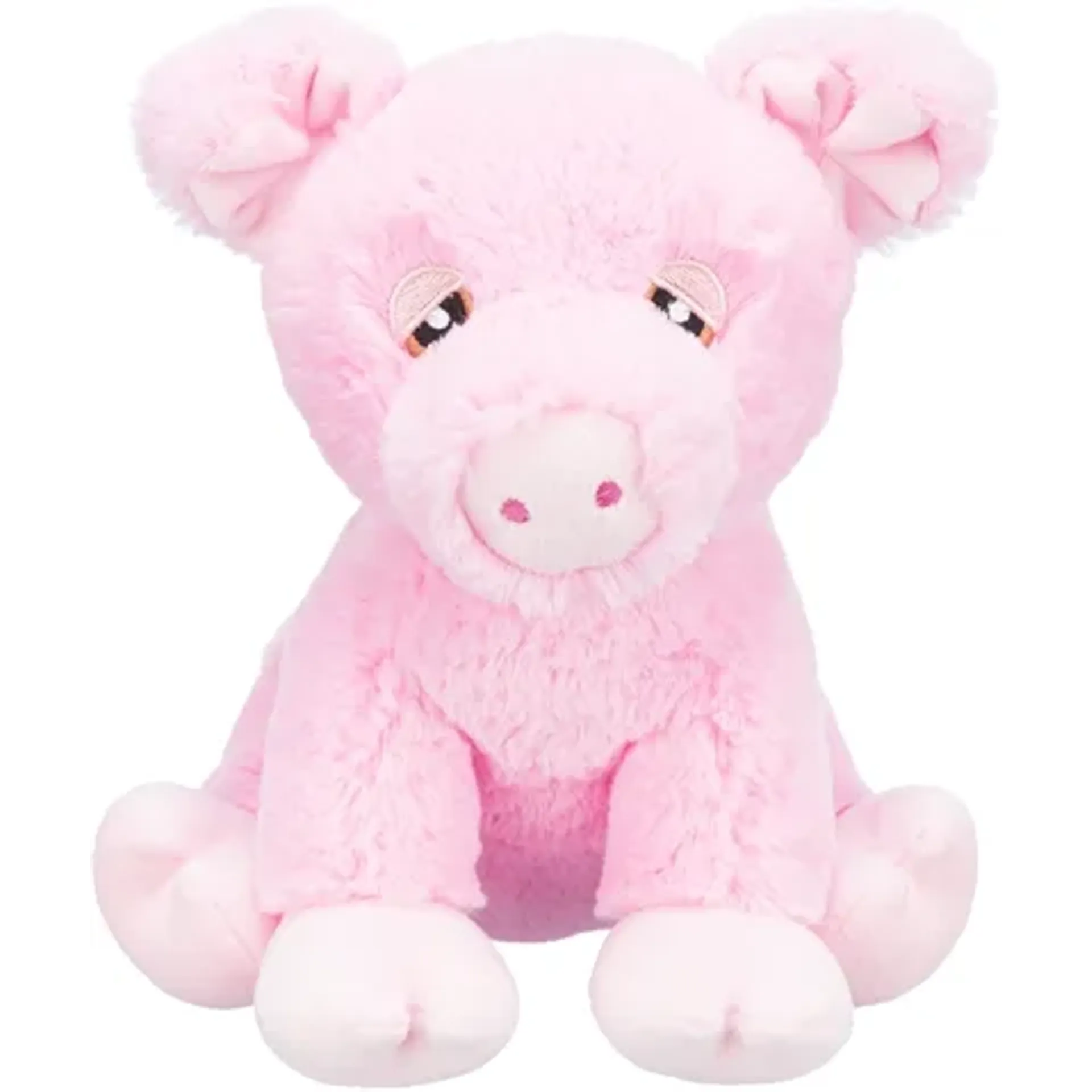 TRIXIE BE ECO VARKENTJE EDISON PLUCHE GERECYCLED ROZE 24 CM
