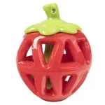 FOFOS FRUITY-BITES TREAT DISPENSER AARDBEI 11X9X7 CM FOFOS FRUITY-BITES TREAT DISPENSER AARDBEI 11X9X7 CM