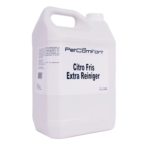 PETCOMFORT CITRO FRIS EXTRA REINIGINGSMIDDEL 5 LTR PETCOMFORT CITRO FRIS EXTRA REINIGINGSMIDDEL 5 LTR