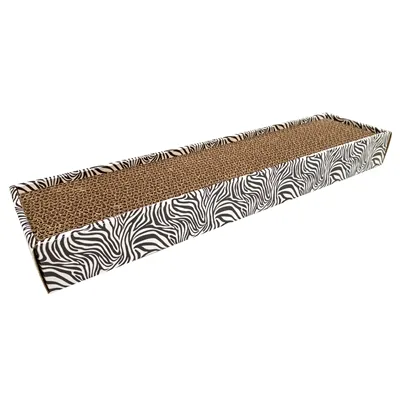CROCI KRABPLANK HOMEDECOR DIERENPRINT ZEBRA 48X12,5X5 CM CROCI KRABPLANK HOMEDECOR DIERENPRINT ZEBRA 48X12,5X5 CM