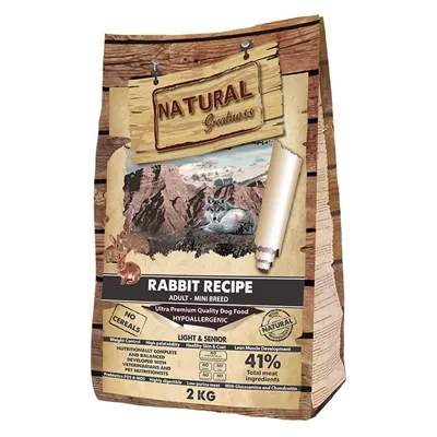 NATURAL GREATNESS RABBIT SENIOR / LIGHT MINI 2 KG NATURAL GREATNESS RABBIT SENIOR / LIGHT MINI 2 KG