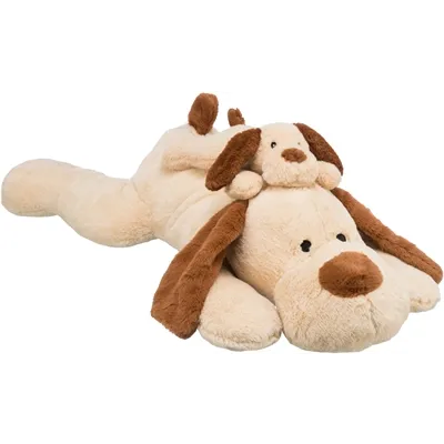 TRIXIE HOND BENNY PLUCHE BEIGE / BRUIN 30 CM TRIXIE HOND BENNY PLUCHE BEIGE / BRUIN 30 CM
