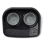 SAVIC BUTLER VOERSTATION HAPPY PLANET ZWART 45X36X8 CM SAVIC BUTLER VOERSTATION HAPPY PLANET ZWART 45X36X8 CM