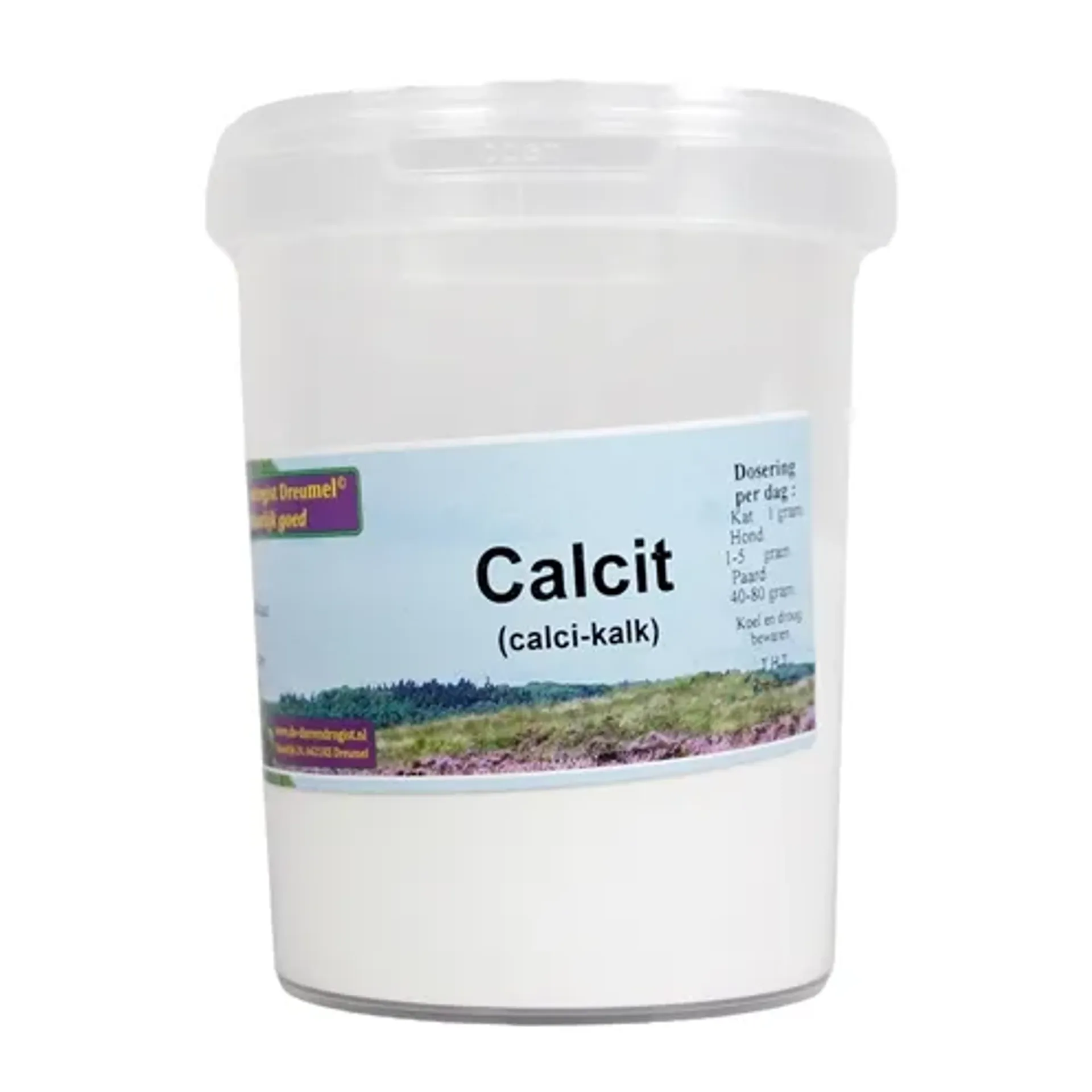 DIERENDROGIST CALCIT CALCIUMCITRAAT 250 GR