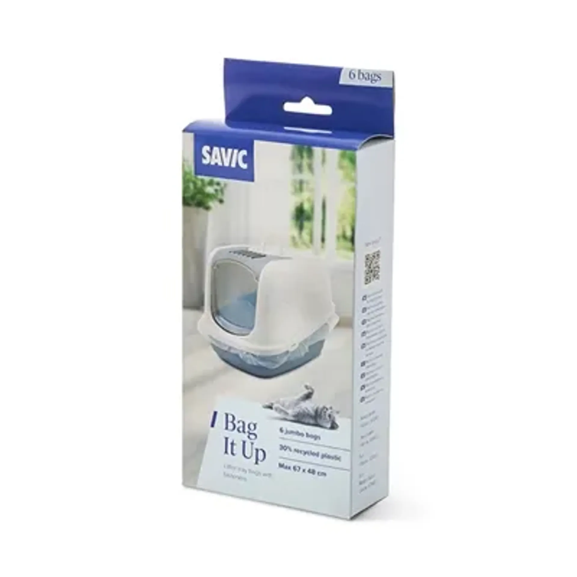 SAVIC BAG IT JUMBO KATTENBAKZAK VOOR NESTOR JUMBO / ASEO JUMBO / LEO 11,2X4,7X24,3 CM