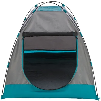 TRIXIE TENT VOOR HONDEN DONKERGRIJS / PETROL 110X80X75 CM TRIXIE TENT VOOR HONDEN DONKERGRIJS / PETROL 110X80X75 CM