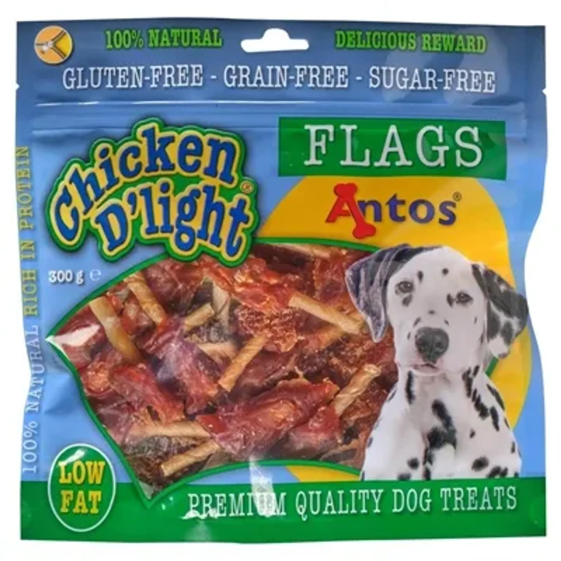 ANTOS CHICKEN D’LIGHT FLAGS 300 GR