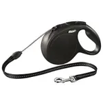 FLEXI ROLLIJN CLASSIC CORD ZWART M 8 MTR FLEXI ROLLIJN CLASSIC CORD ZWART M 8 MTR