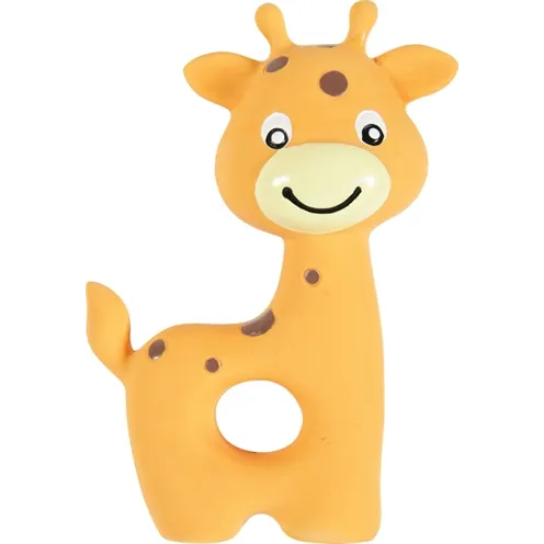 ZOLUX PUPPYSPEELGOED LATEX GIRAFFE ORANJE 7,5X3,5X10 CM ZOLUX PUPPYSPEELGOED LATEX GIRAFFE ORANJE 7,5X3,5X10 CM
