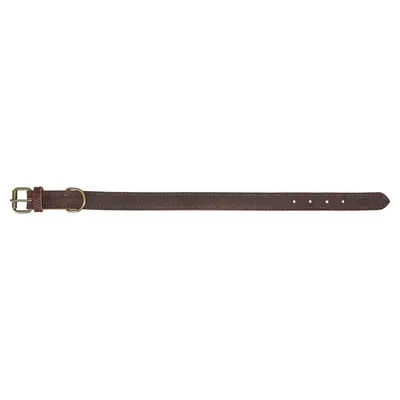TRIXIE HALSBAND HOND RUSTIC VETLEER DONKERBRUIN 27-34X1,8 CM TRIXIE HALSBAND HOND RUSTIC VETLEER DONKERBRUIN 27-34X1,8 CM