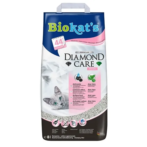 BIOKAT’S KATTENBAKVULLING DIAMOND CARE FRESH 8 LTR BIOKAT’S KATTENBAKVULLING DIAMOND CARE FRESH 8 LTR