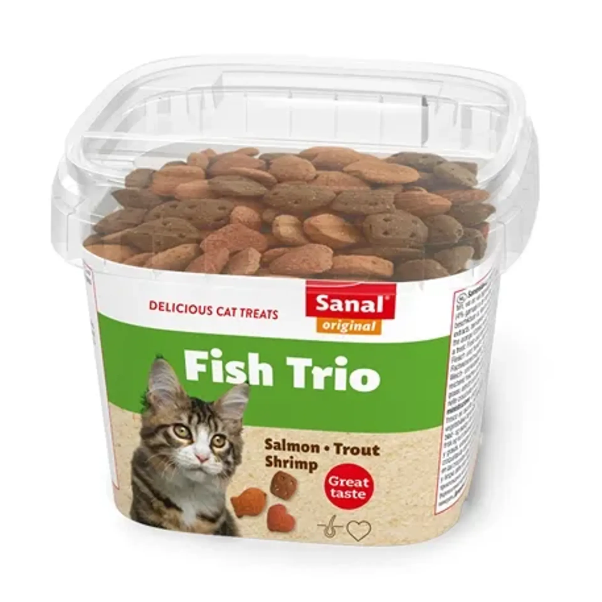 SANAL CAT FISH TRIO SNACKS CUP 75 GR