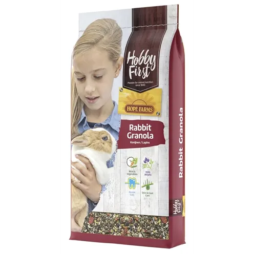 HOBBYFIRST HOPEFARMS RABBIT GRANOLA 10 KG HOBBYFIRST HOPEFARMS RABBIT GRANOLA 10 KG