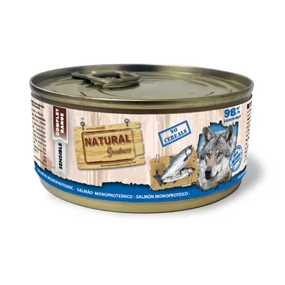 NATURAL GREATNESS MONOPROTEIN SALMON RECIPE 170 GR NATURAL GREATNESS MONOPROTEIN SALMON RECIPE 170 GR
