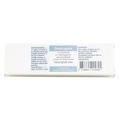 DIERENDROGIST OORDRUPPELS HOND / KAT 20 ML DIERENDROGIST OORDRUPPELS HOND / KAT 20 ML
