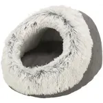 TRIXIE KATTENMAND IGLO HARVEY GRIJS / WIT-ZWART 41X35X26 CM TRIXIE KATTENMAND IGLO HARVEY GRIJS / WIT-ZWART 41X35X26 CM