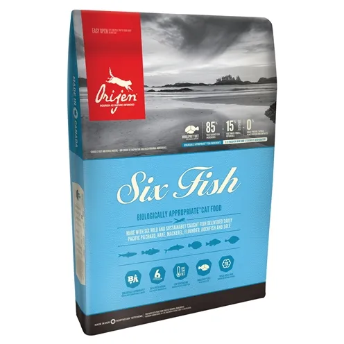 ORIJEN WHOLE PREY 6 FISH CAT 1,8 KG ORIJEN WHOLE PREY 6 FISH CAT 1,8 KG