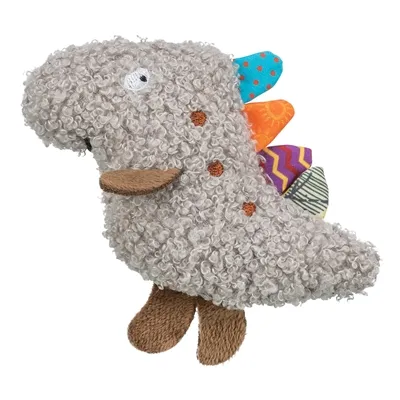 TRIXIE DINO PLUCHE MET KATTENKRUID / CATNIP GRIJS 12 CM TRIXIE DINO PLUCHE MET KATTENKRUID / CATNIP GRIJS 12 CM