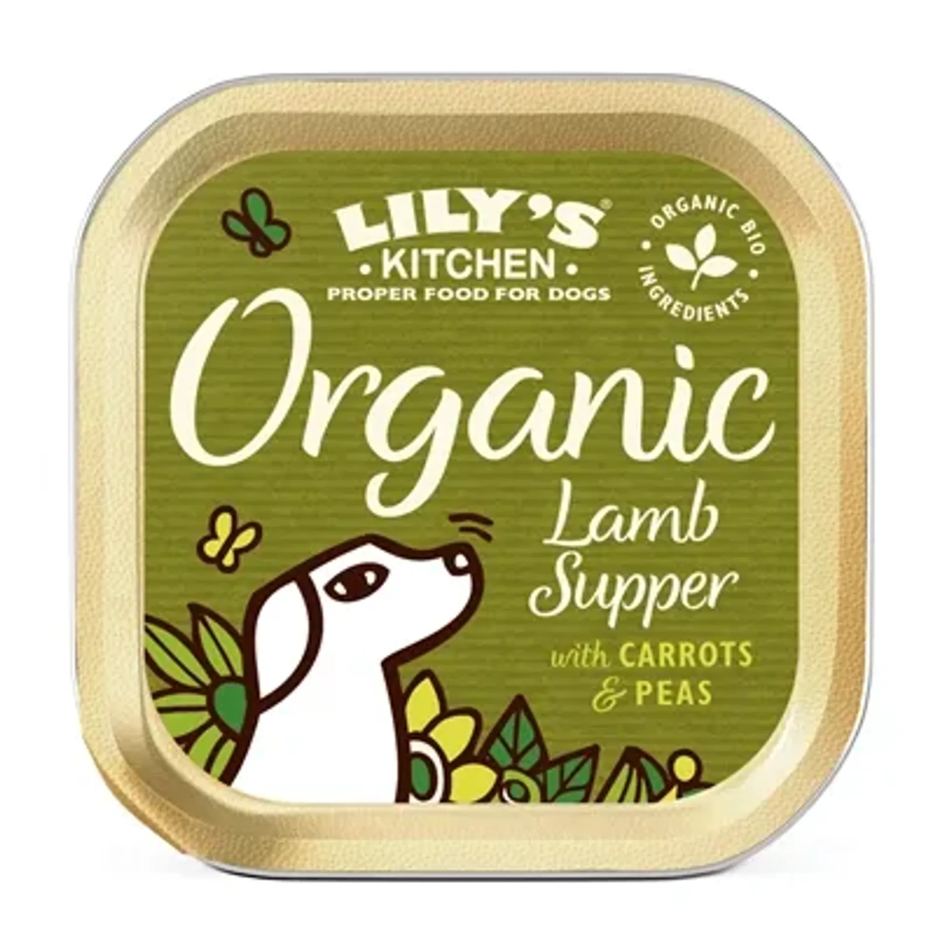 LILY’S KITCHEN DOG ORGANIC LAMB SUPPER 11X150 GR