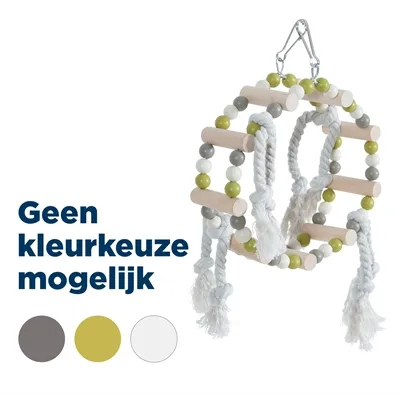 ZOLUX SCHOMMEL HOUTEN WIEL MET KRALEN ASSORTI 18X6X22 CM ZOLUX SCHOMMEL HOUTEN WIEL MET KRALEN ASSORTI 18X6X22 CM