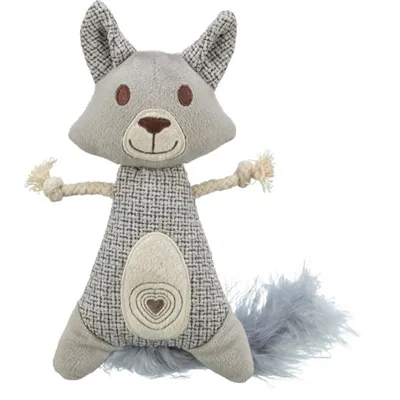TRIXIE WASBEER XXL PLUCHE / STOF MET VEER MET CATNIP 30 CM TRIXIE WASBEER XXL PLUCHE / STOF MET VEER MET CATNIP 30 CM