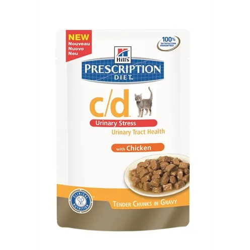 HILL’S FELINE C/D URINARY STRESS KIP 12X85 GR HILL’S FELINE C/D URINARY STRESS KIP 12X85 GR
