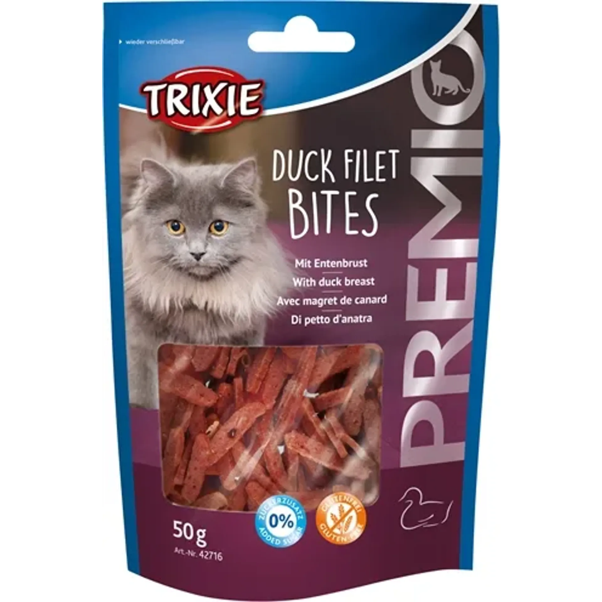 TRIXIE PREMIO DUCK FILET BITES 50 GR