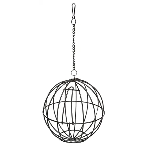 TRIXIE VOERBAL METAAL ZWART 16X16 CM TRIXIE VOERBAL METAAL ZWART 16X16 CM