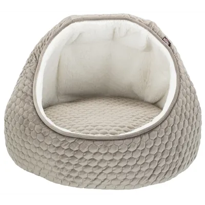 TRIXIE KATTENMAND IGLO LIVIA GRIJS / CREME 55X55X45 CM TRIXIE KATTENMAND IGLO LIVIA GRIJS / CREME 55X55X45 CM