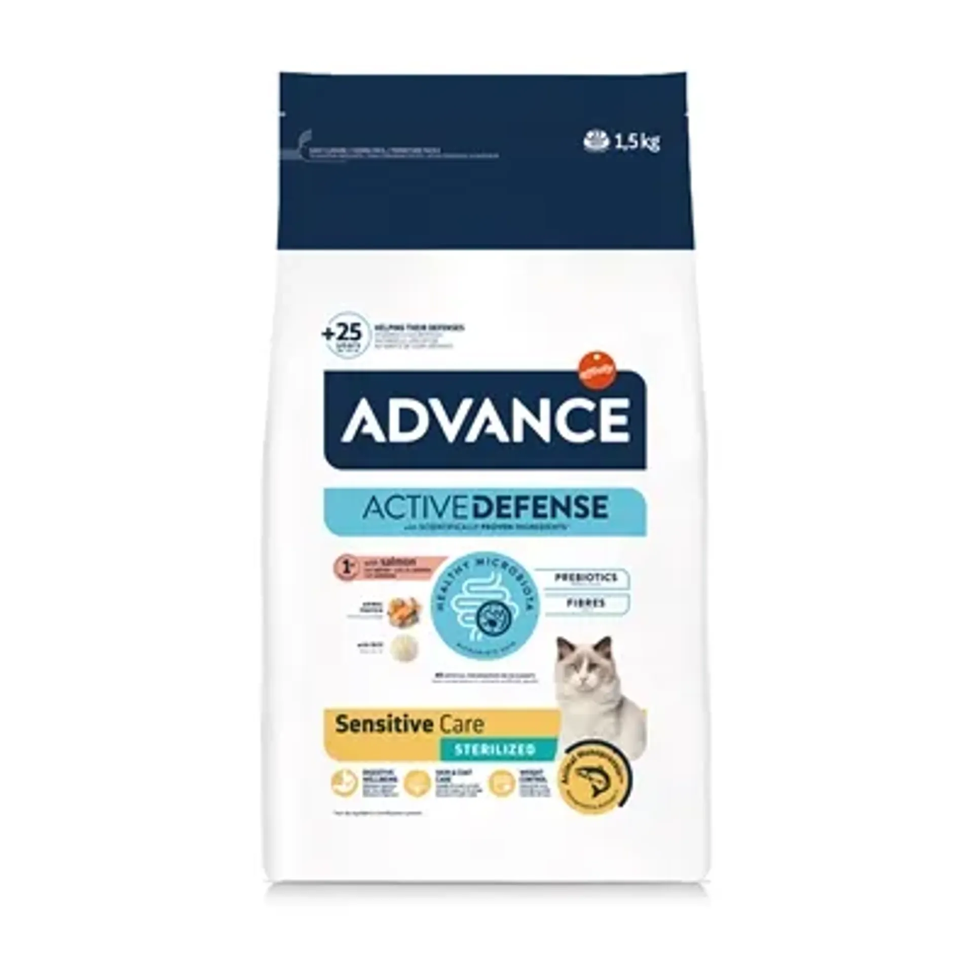 ADVANCE CAT STERILIZED SENSITIVE SALMON 1,5 KG