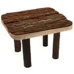 HAPPY PET RAW WOODEN PLATFORM 25X30X18 CM HAPPY PET RAW WOODEN PLATFORM 25X30X18 CM