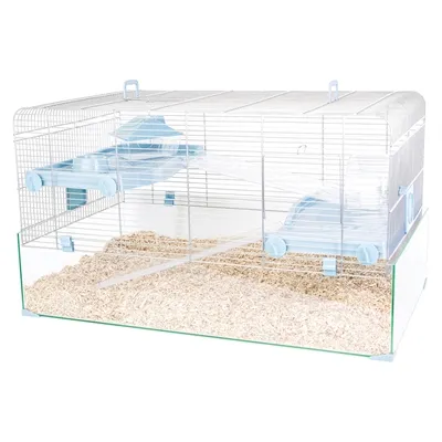 ZOLUX KNAAGDIERKOOI PANAS BLAUW 79X48X45 CM ZOLUX KNAAGDIERKOOI PANAS BLAUW 79X48X45 CM